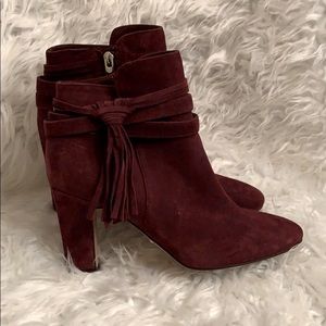Ralph Lauren Belgia Suede Booties Size 8.5B